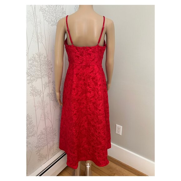 Shein Floreya Red Dress Size 10 - Picture 2 of 3